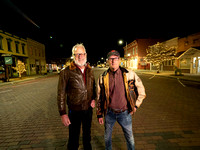 Tree Lighting crew Mike Bray and Merle Larson-0584